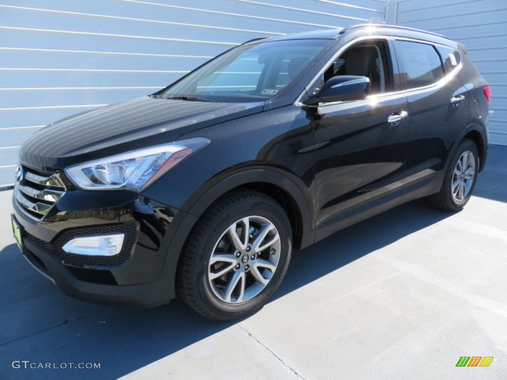 Twilight Black 2014 Hyundai Santa Fe Sport 2.0T AWD Exterior Photo #87257457