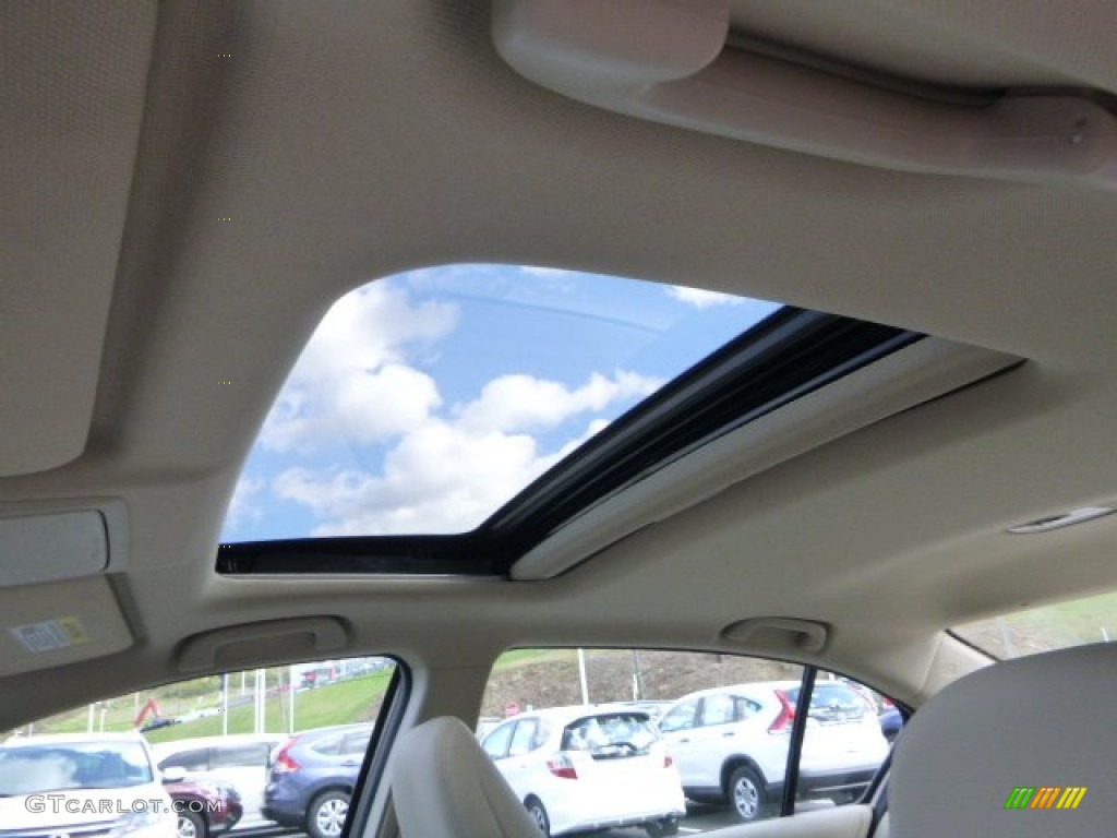 2014 Accord EX-L V6 Sedan - Champagne Frost Pearl / Ivory photo #16
