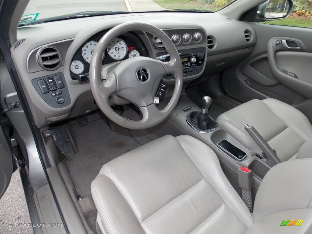 Titanium Interior 2005 Acura RSX Type S Sports Coupe Photo #87259428