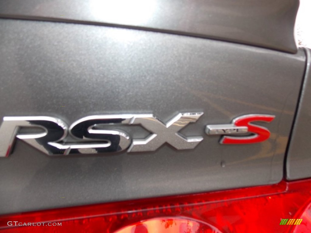 2005 RSX Type S Sports Coupe - Magnesium Gray Metallic / Titanium photo #23