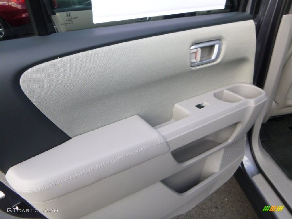 2014 Pilot LX 4WD - Modern Steel Metallic / Gray photo #14