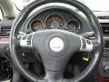 2008 Saturn Aura Black Interior Steering Wheel Photo