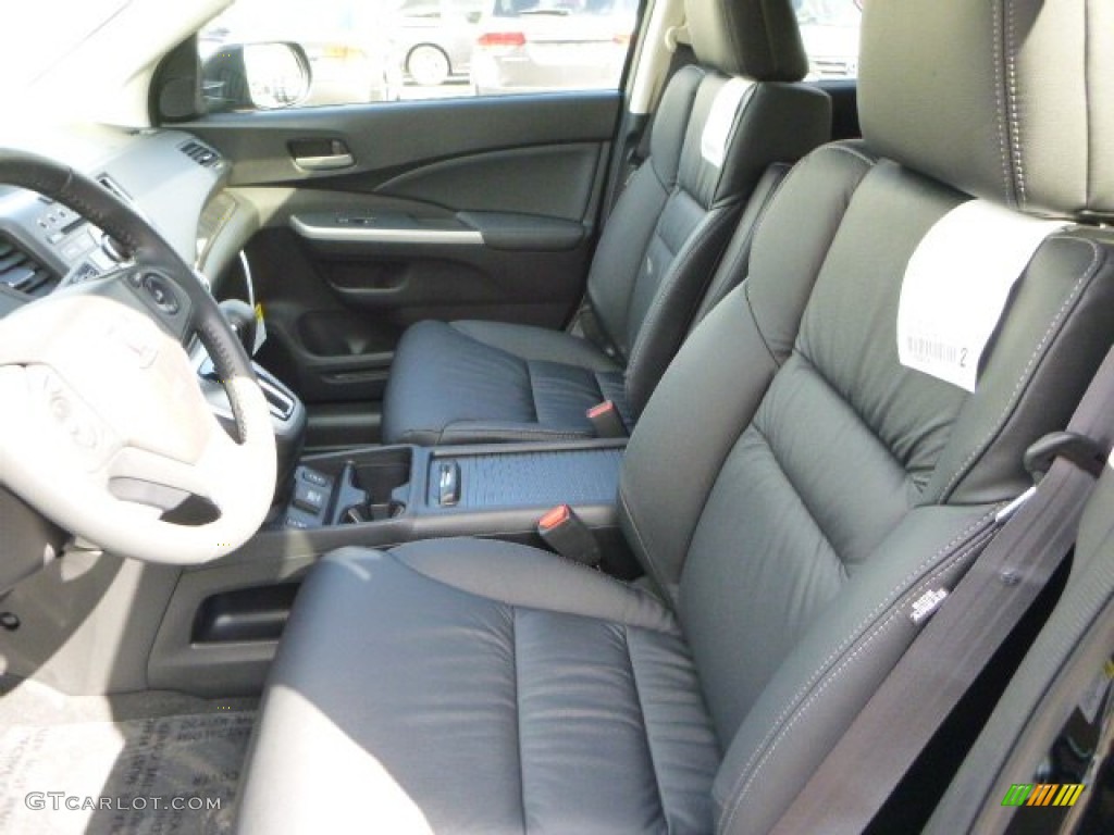 2014 CR-V EX-L AWD - Crystal Black Pearl / Black photo #10
