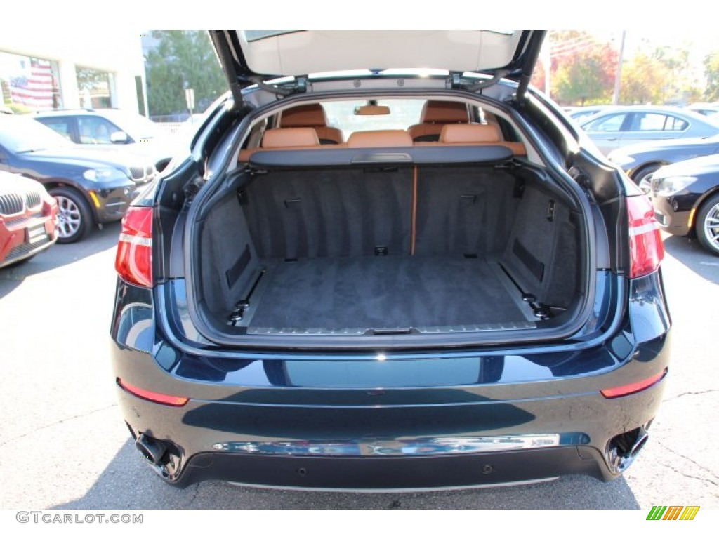 2013 X6 xDrive35i - Midnight Blue Metallic / Saddle Brown photo #21