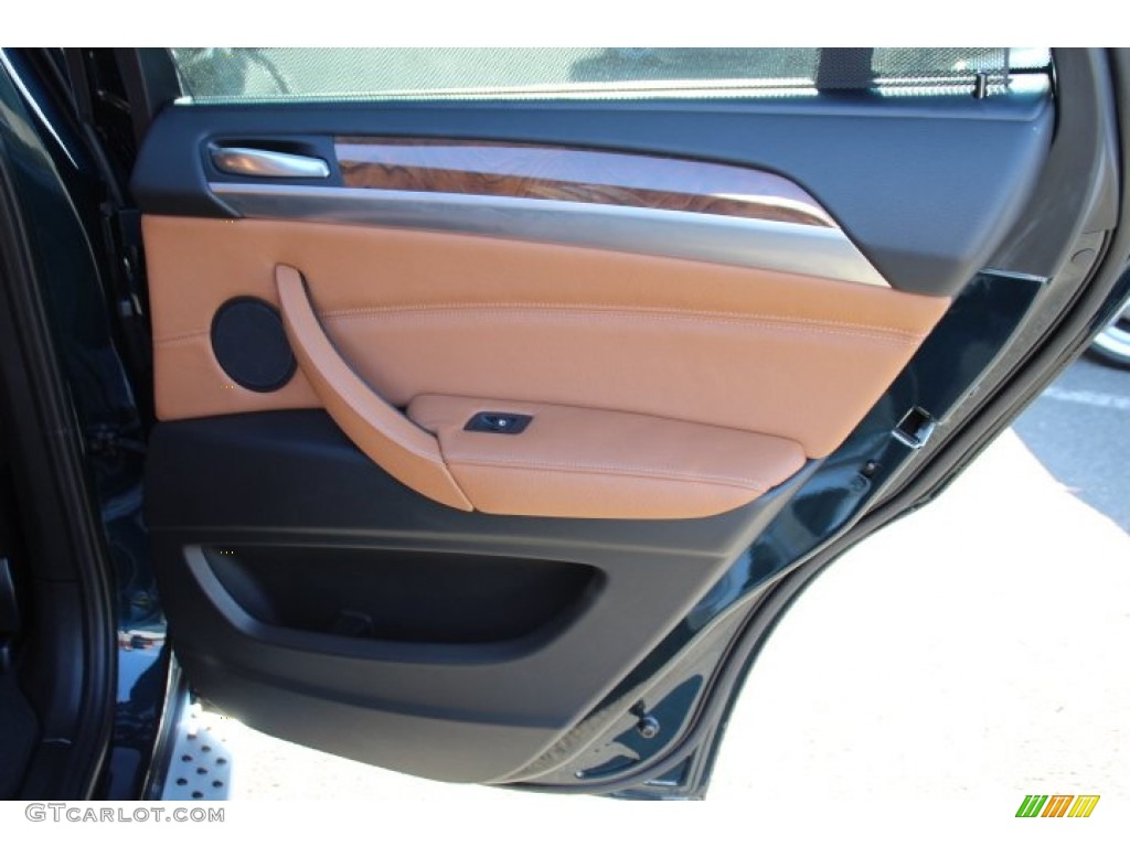 2013 X6 xDrive35i - Midnight Blue Metallic / Saddle Brown photo #23