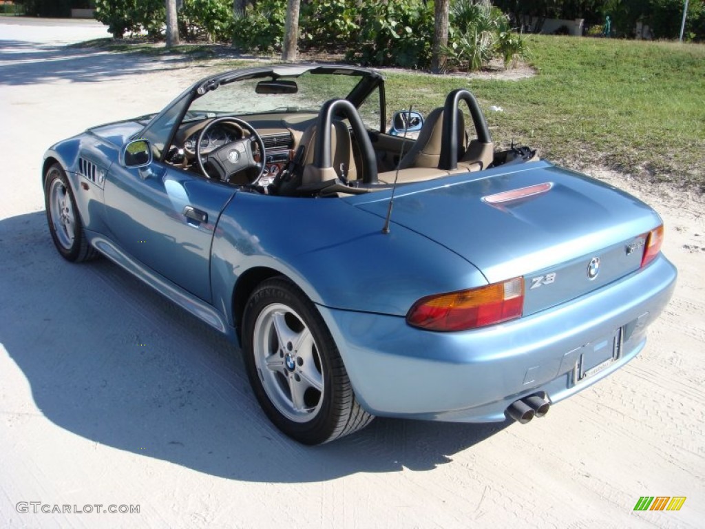 1999 Z3 2.3 Roadster - Atlanta Blue Metallic / Beige photo #5