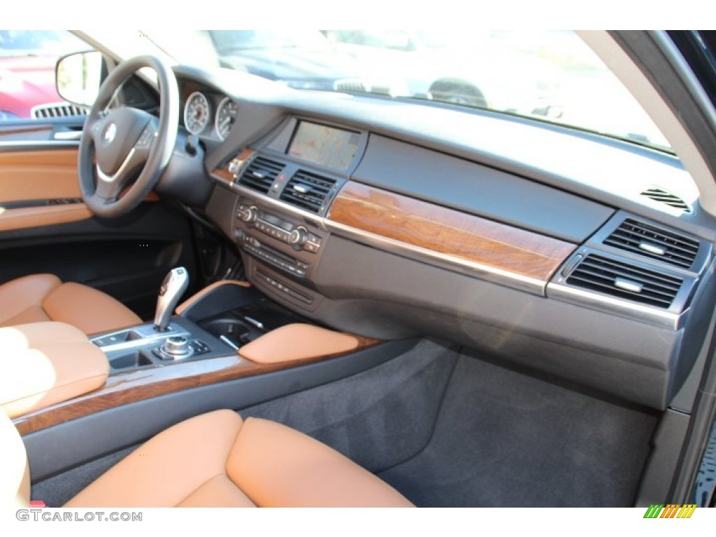 2013 X6 xDrive35i - Midnight Blue Metallic / Saddle Brown photo #27