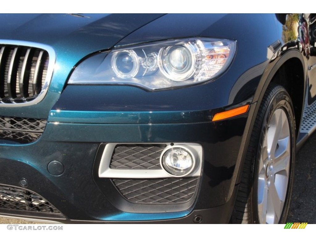 2013 X6 xDrive35i - Midnight Blue Metallic / Saddle Brown photo #31