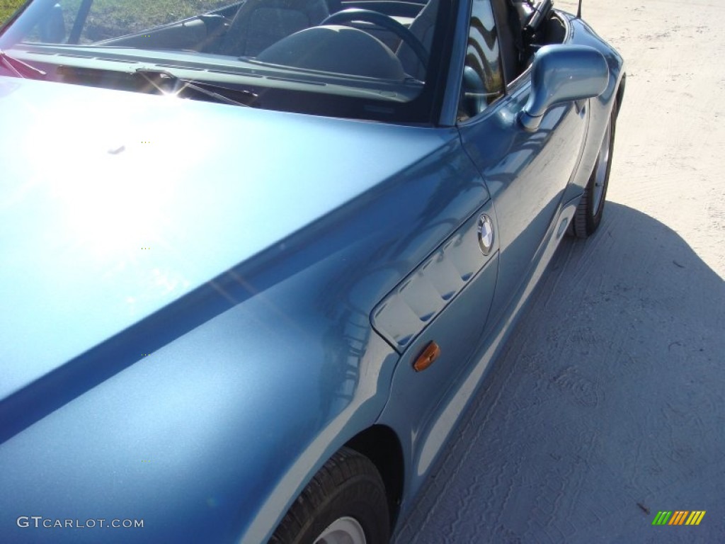 1999 Z3 2.3 Roadster - Atlanta Blue Metallic / Beige photo #10