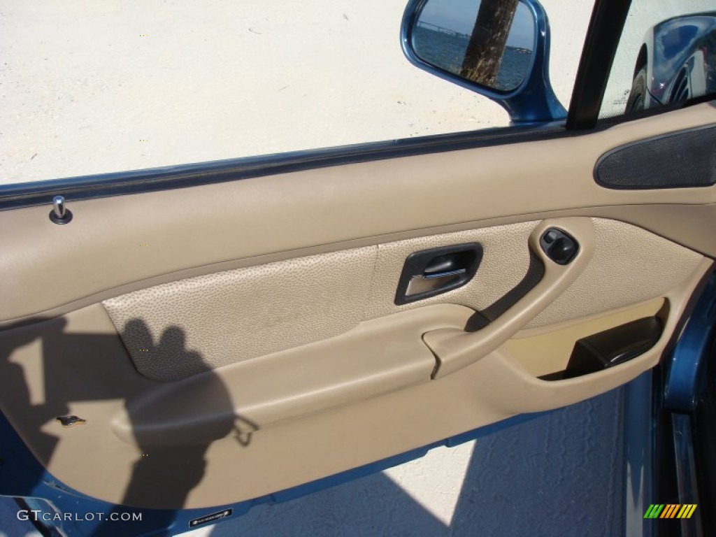 1999 Z3 2.3 Roadster - Atlanta Blue Metallic / Beige photo #13