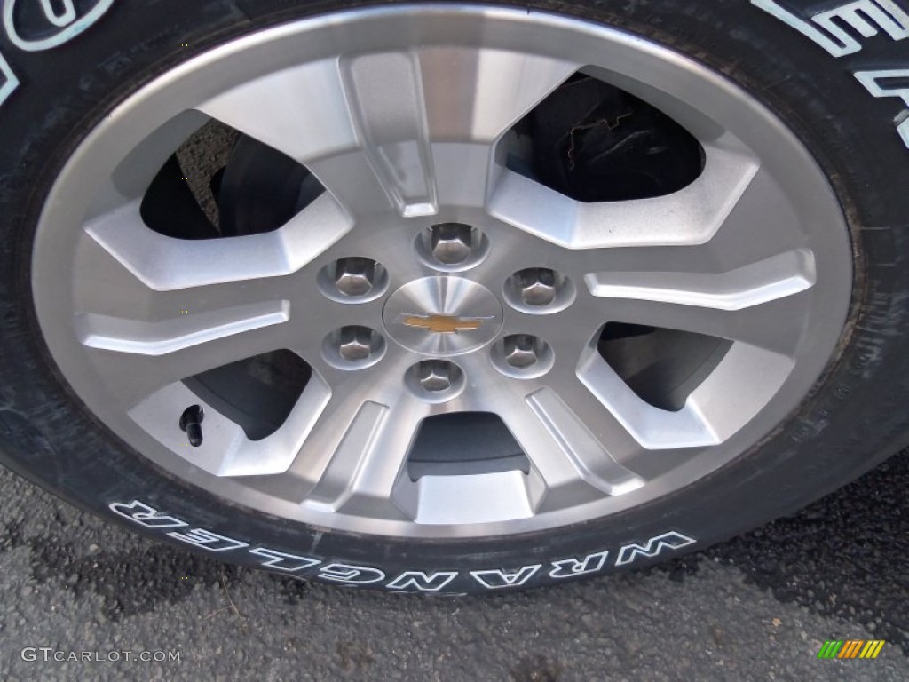 2014 Chevrolet Silverado 1500 LTZ Double Cab 4x4 Wheel Photo #87262842