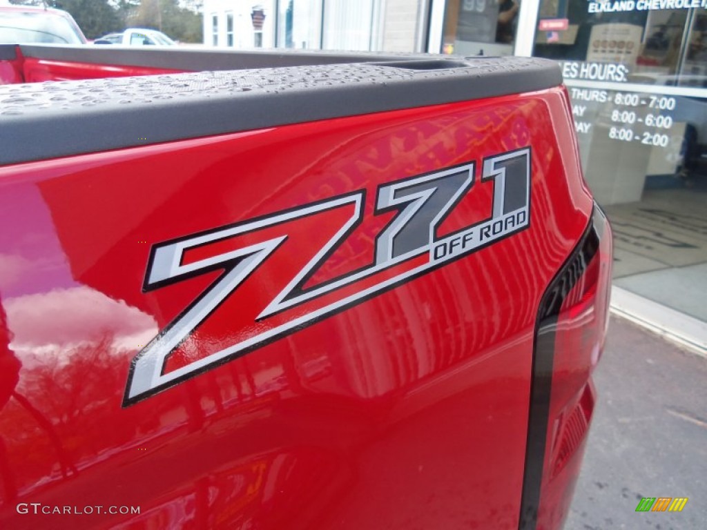 2014 Silverado 1500 LTZ Double Cab 4x4 - Victory Red / Jet Black photo #6