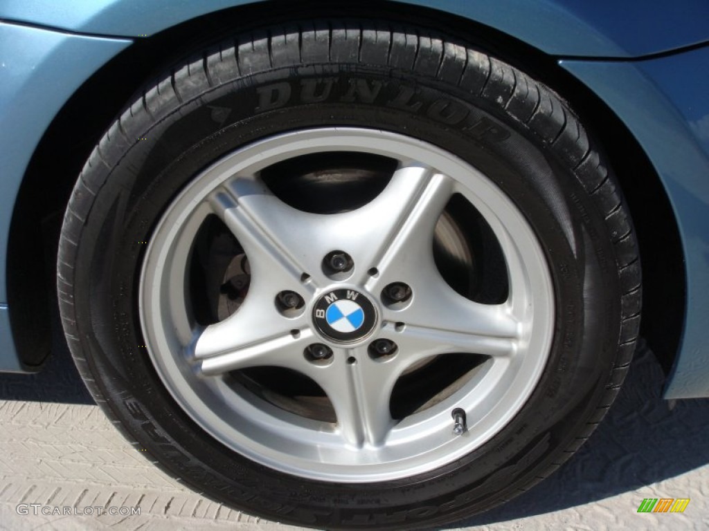 1999 Z3 2.3 Roadster - Atlanta Blue Metallic / Beige photo #20