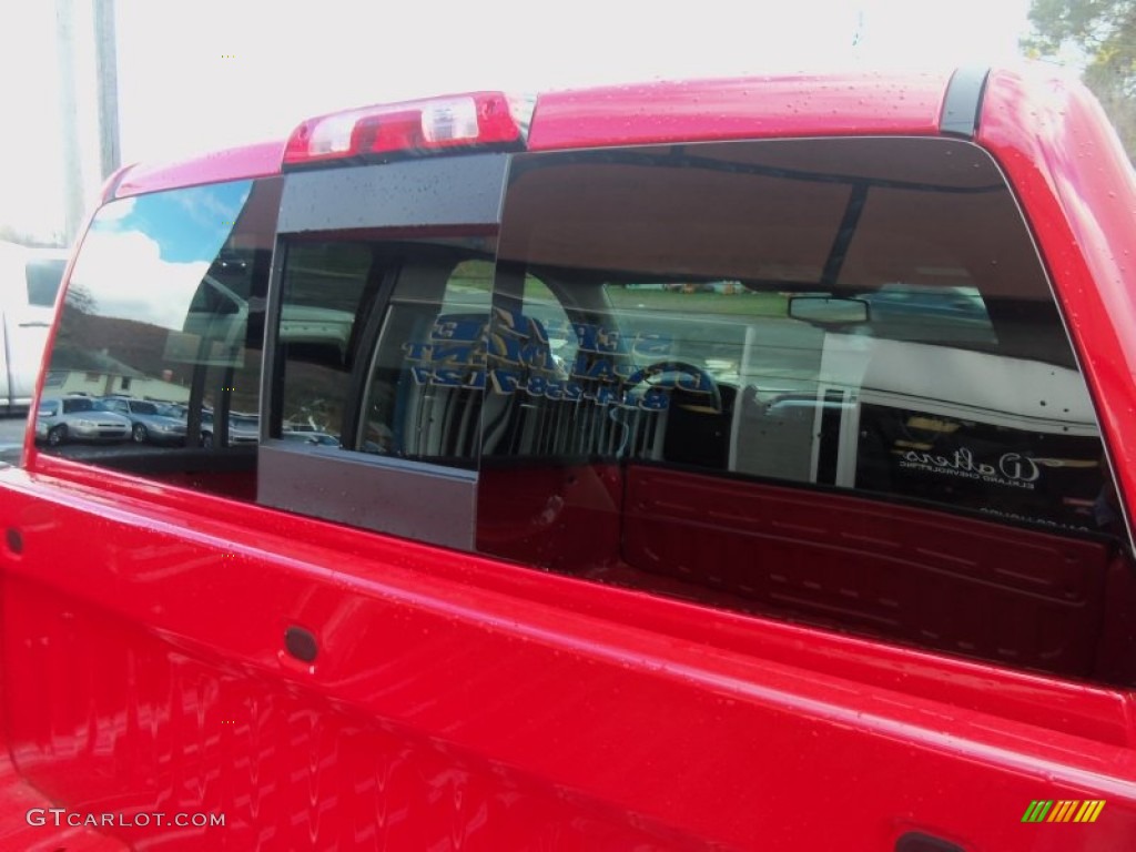 2014 Silverado 1500 LTZ Double Cab 4x4 - Victory Red / Jet Black photo #10