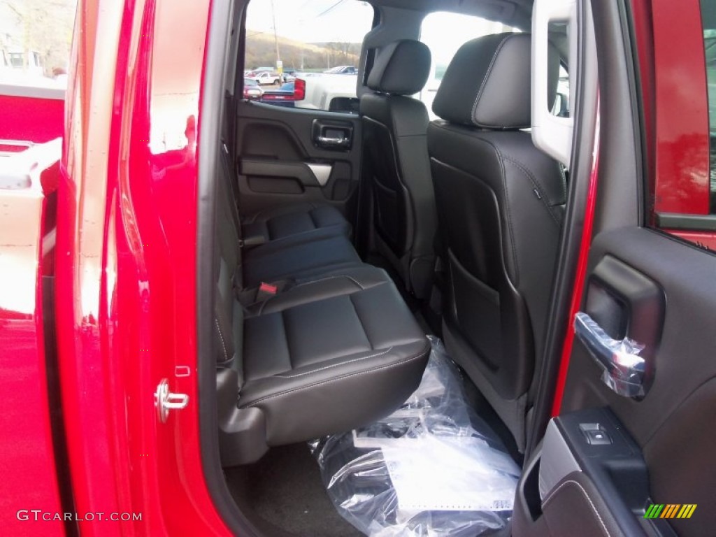 2014 Silverado 1500 LTZ Double Cab 4x4 - Victory Red / Jet Black photo #17