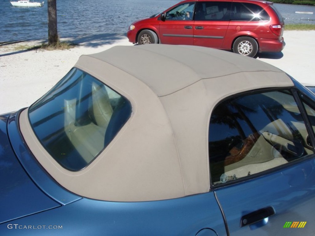 1999 Z3 2.3 Roadster - Atlanta Blue Metallic / Beige photo #29