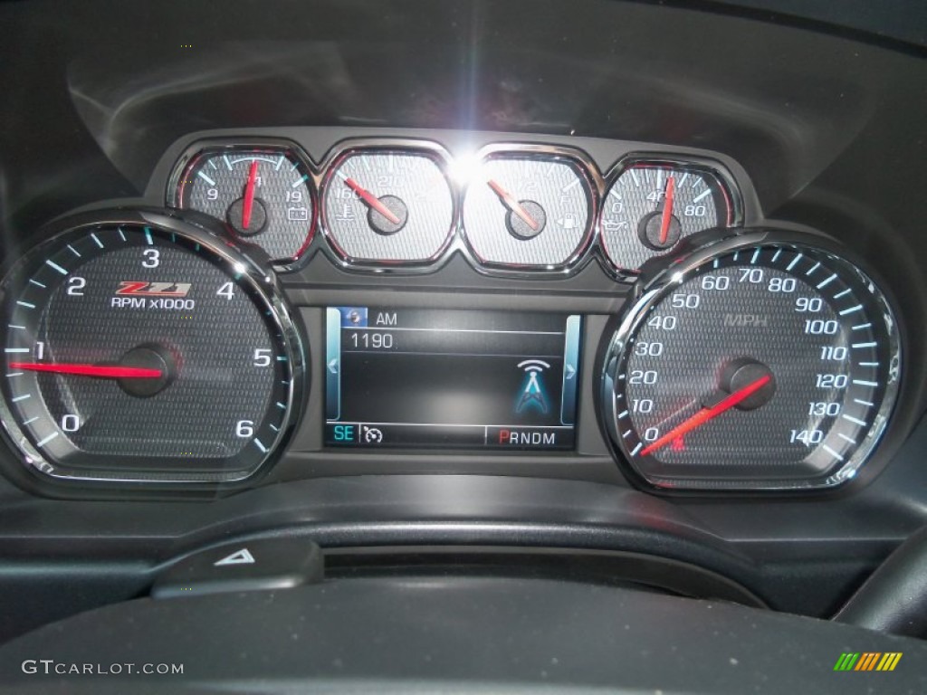 2014 Chevrolet Silverado 1500 LTZ Double Cab 4x4 Gauges Photo #87263298