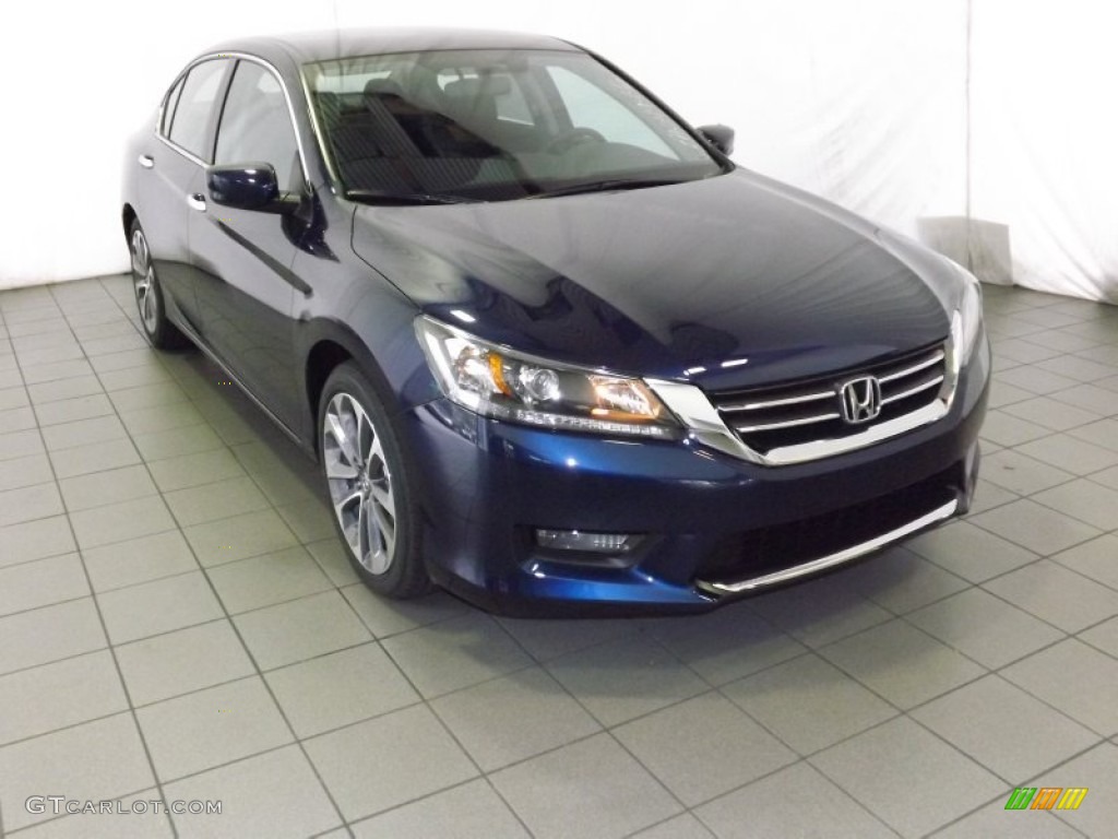 Obsidian Blue Pearl Honda Accord