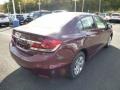 Crimson Red Pearl - Civic LX Sedan Photo No. 3