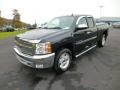 2013 Blue Ray Metallic Chevrolet Silverado 1500 LT Extended Cab 4x4  photo #3