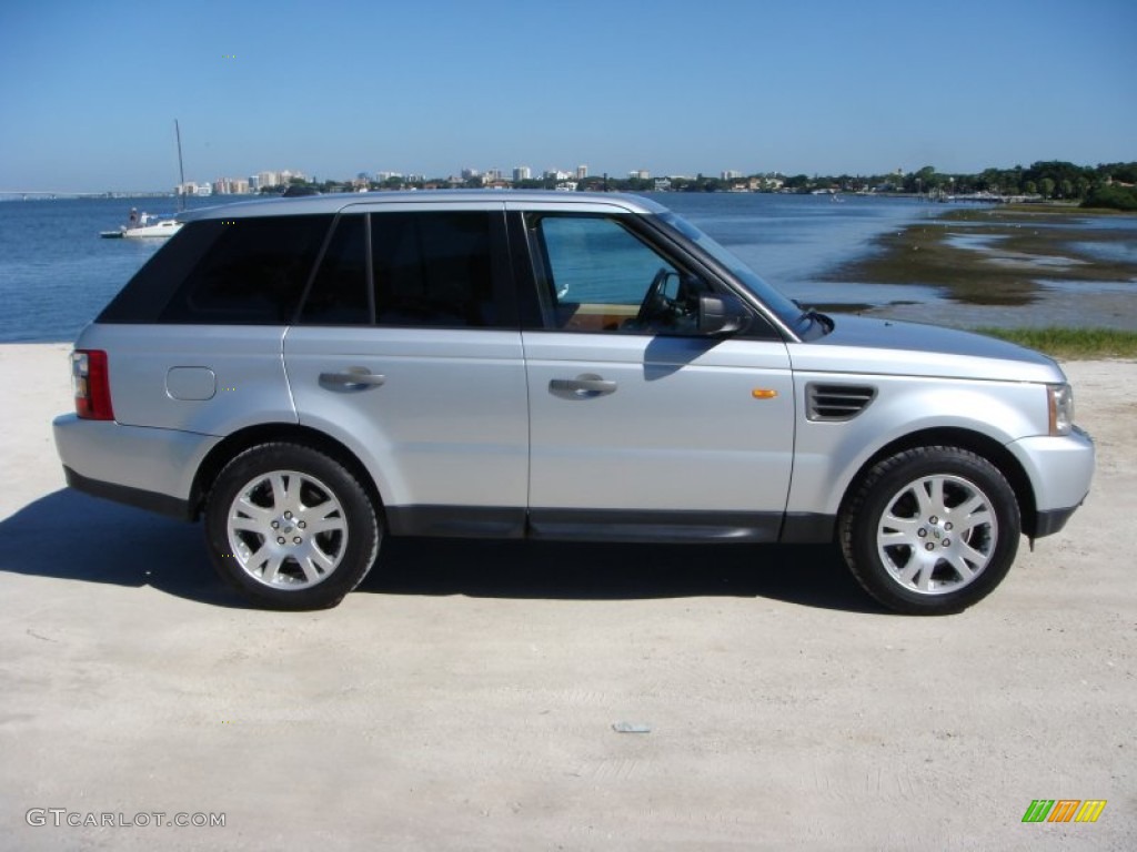 Zambezi Silver Metallic 2006 Land Rover Range Rover Sport HSE Exterior Photo #87264740