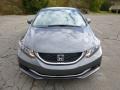 2013 Polished Metal Metallic Honda Civic LX Sedan  photo #8
