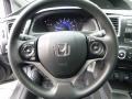 2013 Polished Metal Metallic Honda Civic LX Sedan  photo #17
