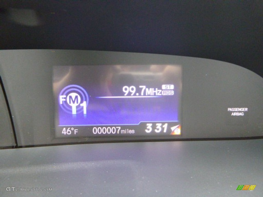 2013 Civic LX Sedan - Polished Metal Metallic / Black photo #19
