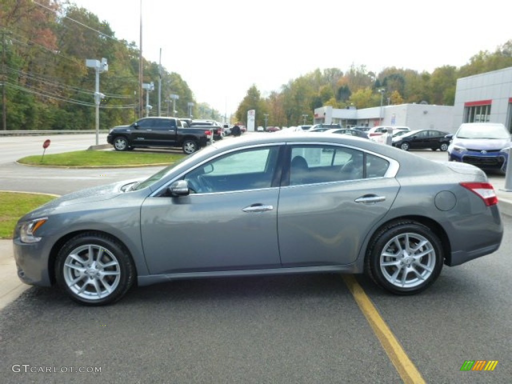 2010 Maxima 3.5 SV - Mystic Jade Green / Charcoal photo #6