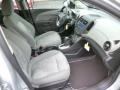 Jet Black/Dark Titanium 2014 Chevrolet Sonic LS Hatchback Interior Color
