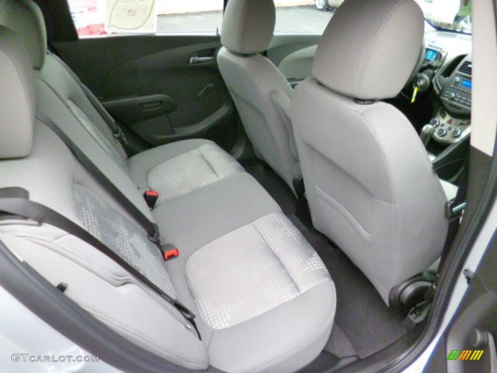 Jet Black/Dark Titanium Interior 2014 Chevrolet Sonic LS Hatchback Photo #87266172