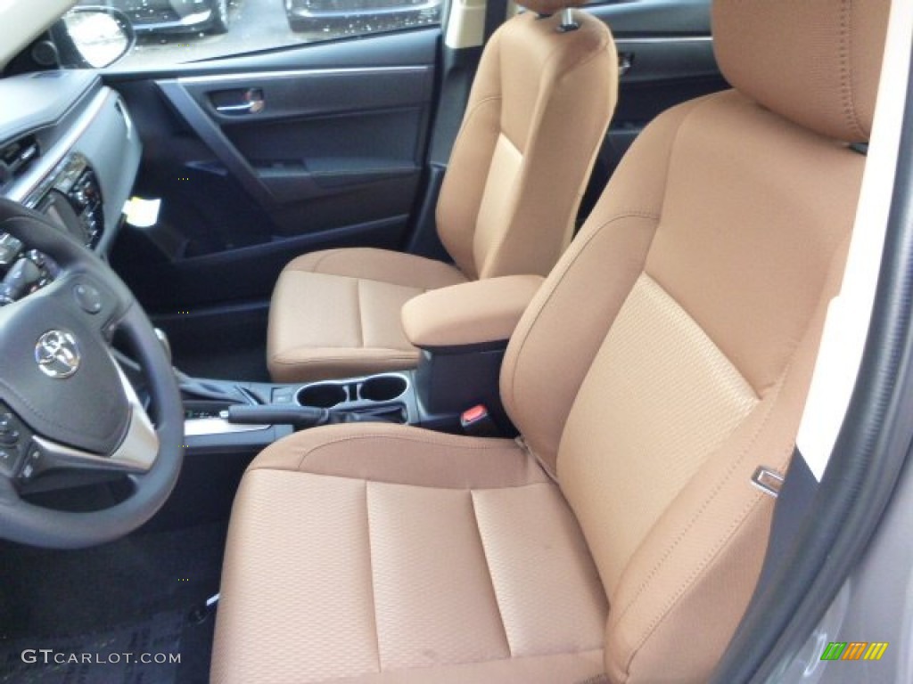 Amber Interior 2014 Toyota Corolla LE Photo #87267189