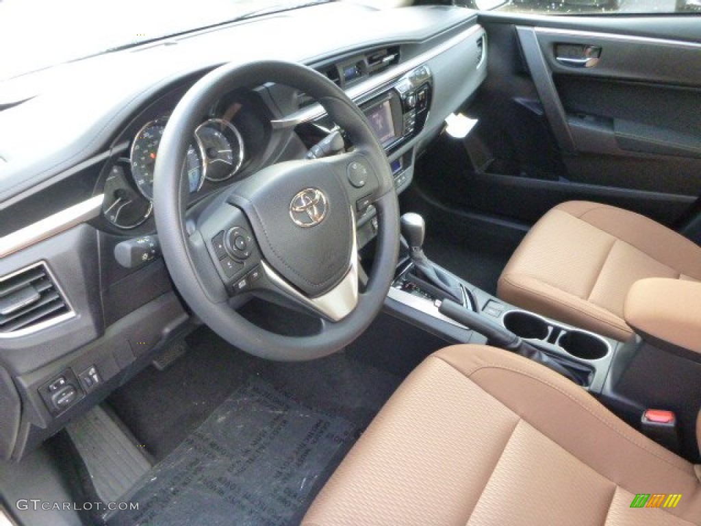 Amber Interior 2014 Toyota Corolla LE Photo #87267297