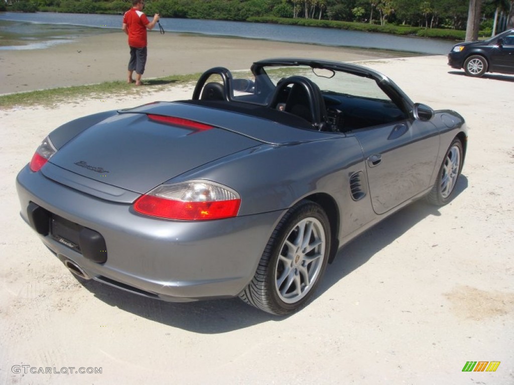 2004 Boxster  - Seal Grey Metallic / Black photo #7