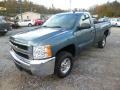Blue Granite Metallic - Silverado 2500HD Work Truck Regular Cab Photo No. 3