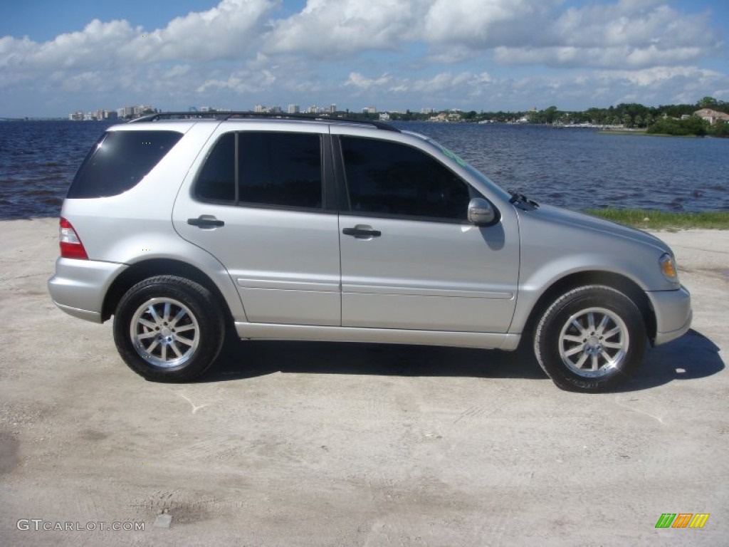 Brilliant Silver Metallic 2003 Mercedes-Benz ML 320 4Matic Exterior Photo #87268296