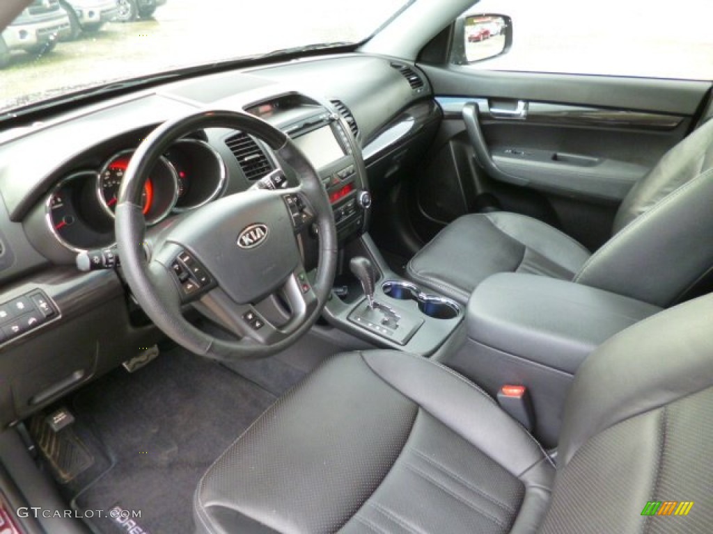 2012 Kia Sorento SX V6 AWD Interior Color Photos