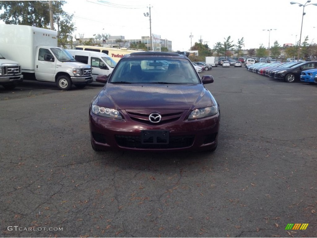 2010 MAZDA6 i Touring Sedan - Black Cherry Metallic / Black photo #2