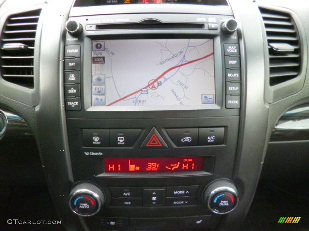 2012 Kia Sorento SX V6 AWD Controls Photo #87269076