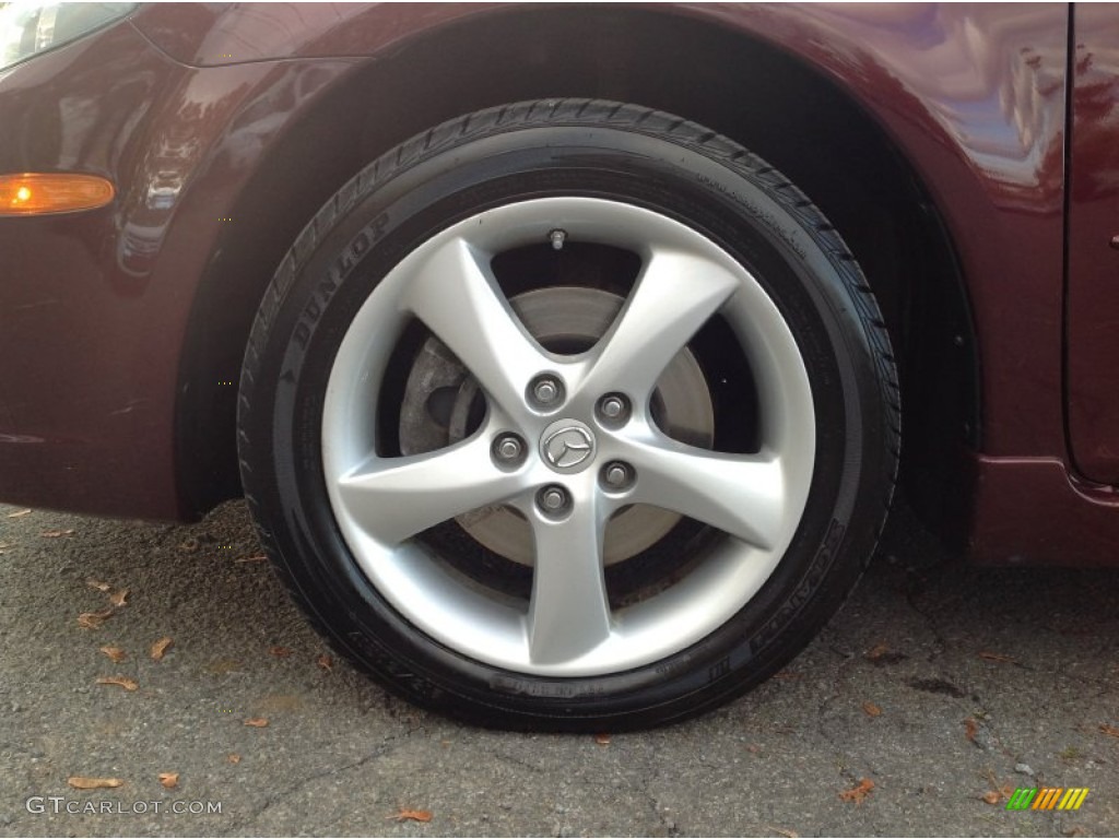 2010 MAZDA6 i Touring Sedan - Black Cherry Metallic / Black photo #9