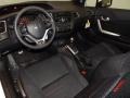 Black 2013 Honda Civic Si Coupe Interior Color