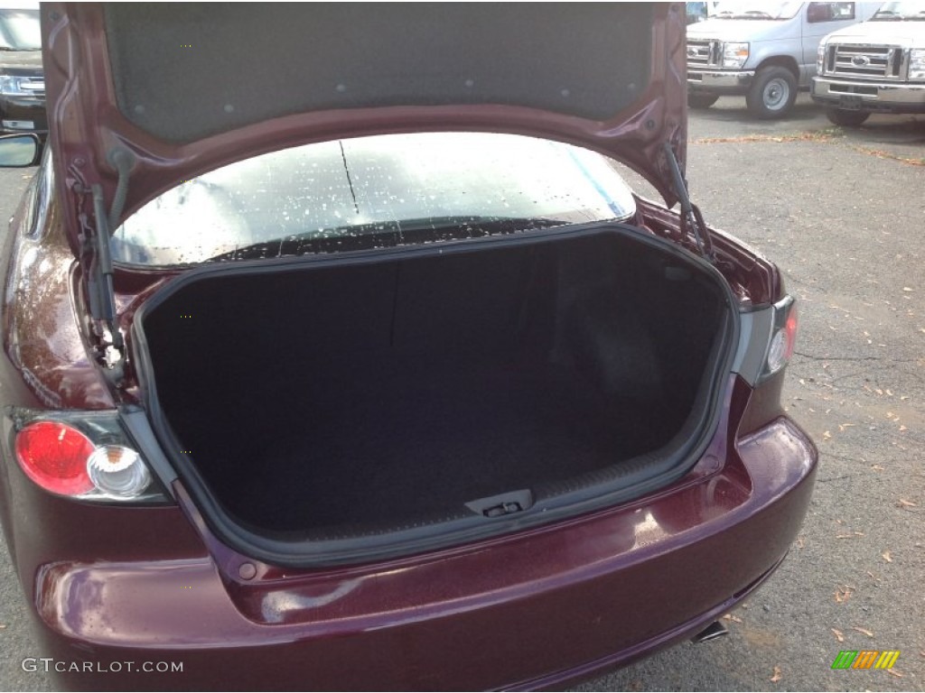 2010 MAZDA6 i Touring Sedan - Black Cherry Metallic / Black photo #22