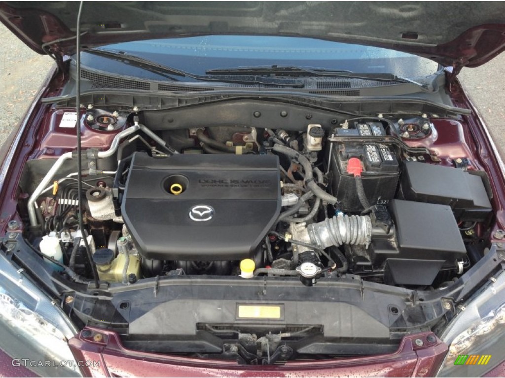 2010 MAZDA6 i Touring Sedan - Black Cherry Metallic / Black photo #23