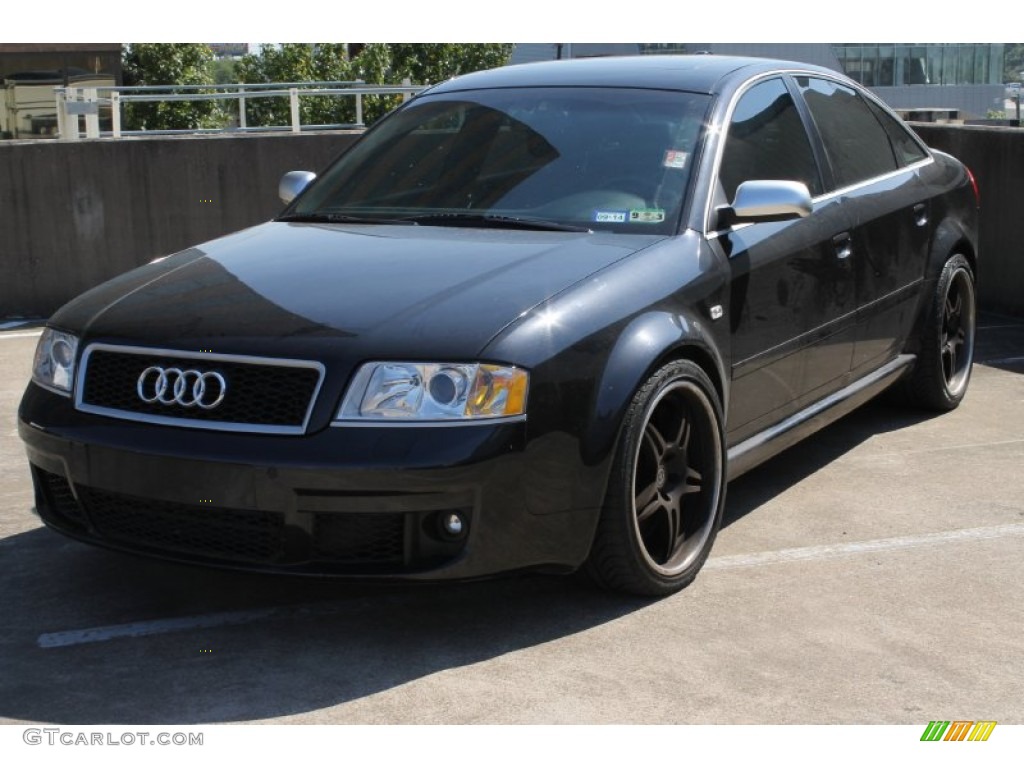 Ebony Pearl Effect 2003 Audi RS6 4.2T quattro Exterior Photo #87269955