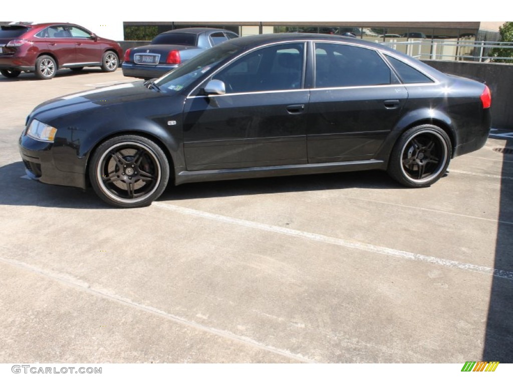 Ebony Pearl Effect 2003 Audi RS6 4.2T quattro Exterior Photo #87269973