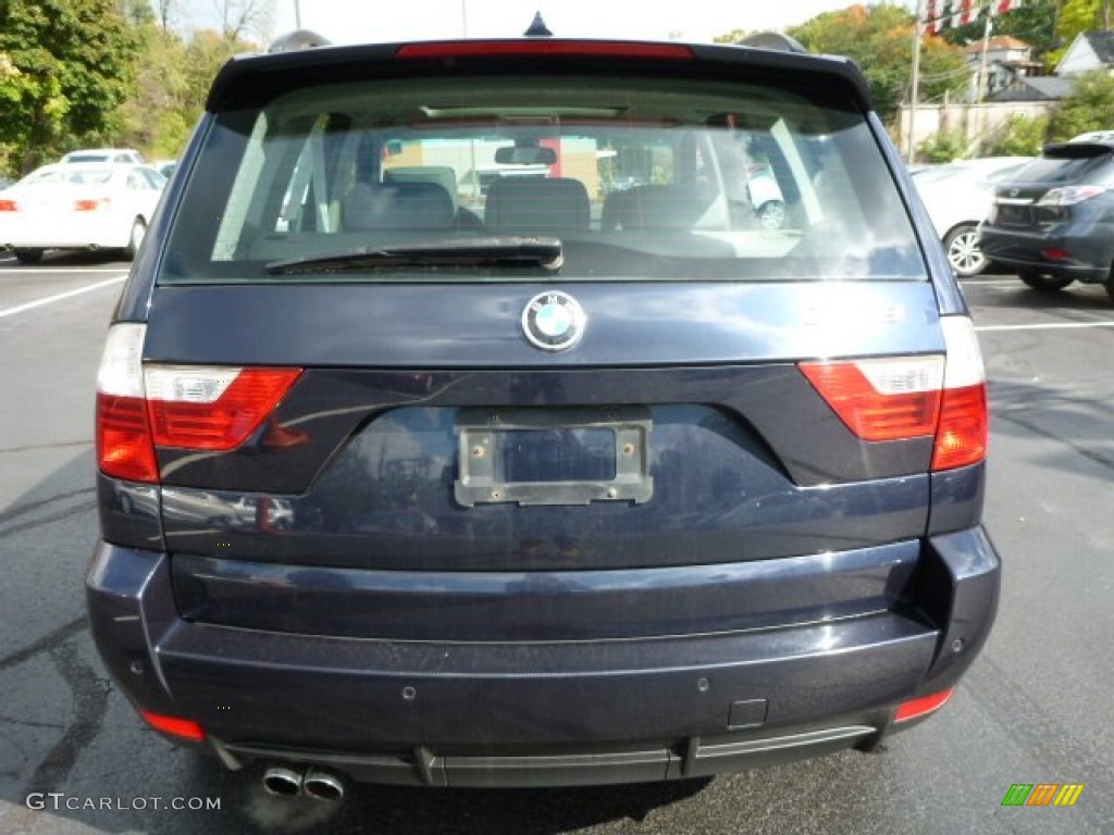 2007 X3 3.0si - Monaco Blue Metallic / Grey photo #10