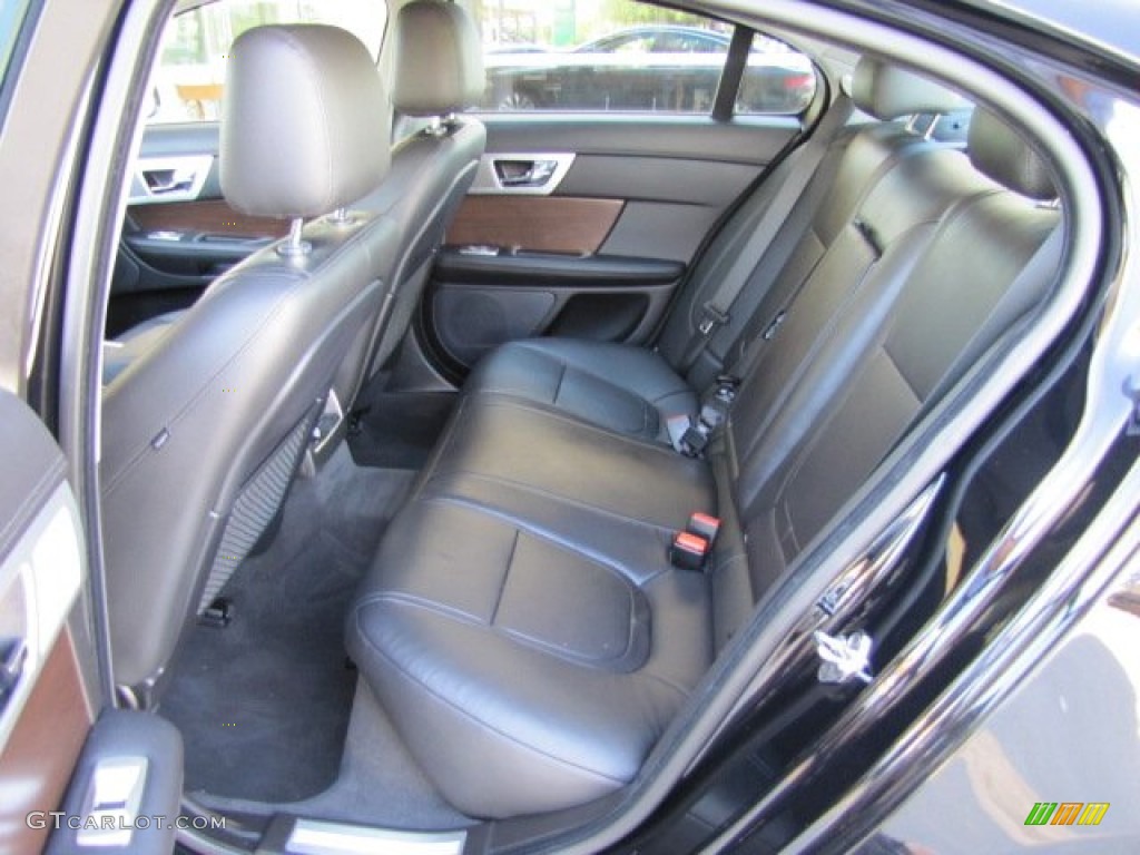 2013 Jaguar XF I4 T Rear Seat Photo #87270510