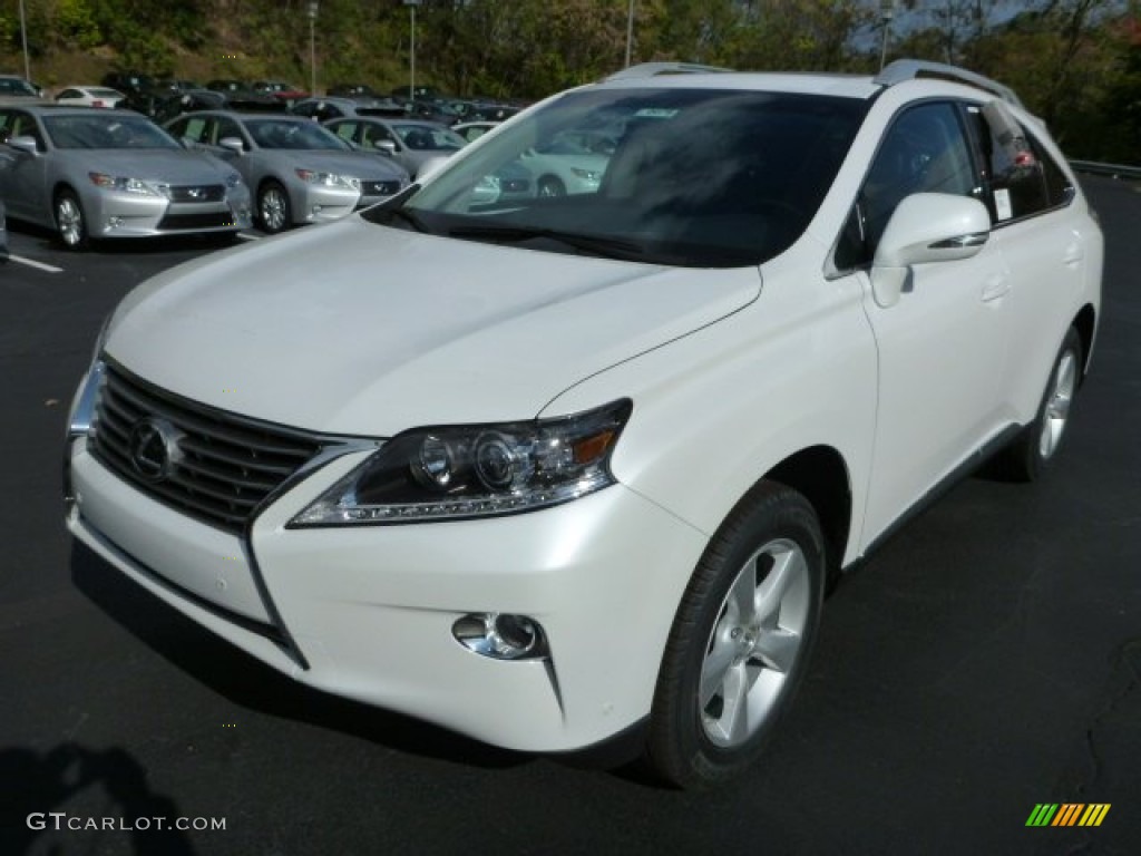 Starfire Pearl 2014 Lexus RX 350 AWD Exterior Photo #87271374
