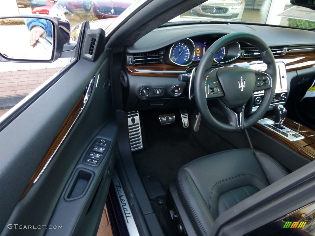 Nero Interior 2014 Maserati Quattroporte S Q4 AWD Photo #87271752