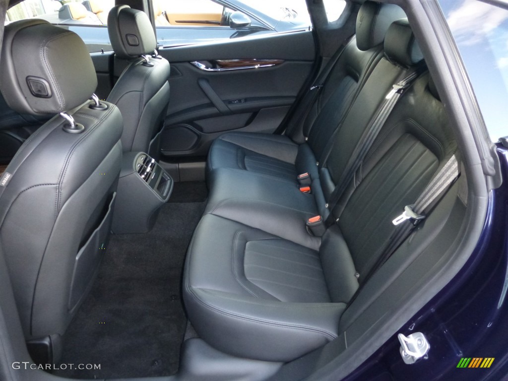 Nero Interior 2014 Maserati Quattroporte S Q4 AWD Photo #87272049